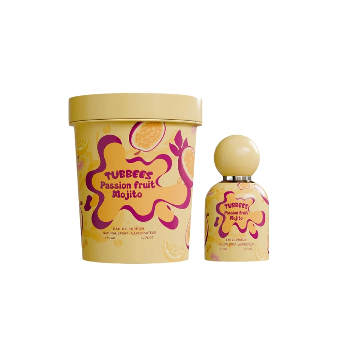 PERFUME GRANDEUR TUBBEES IN A TUB PASSION FRUIT MOJITO UNISEX EDP 50 ML - 1