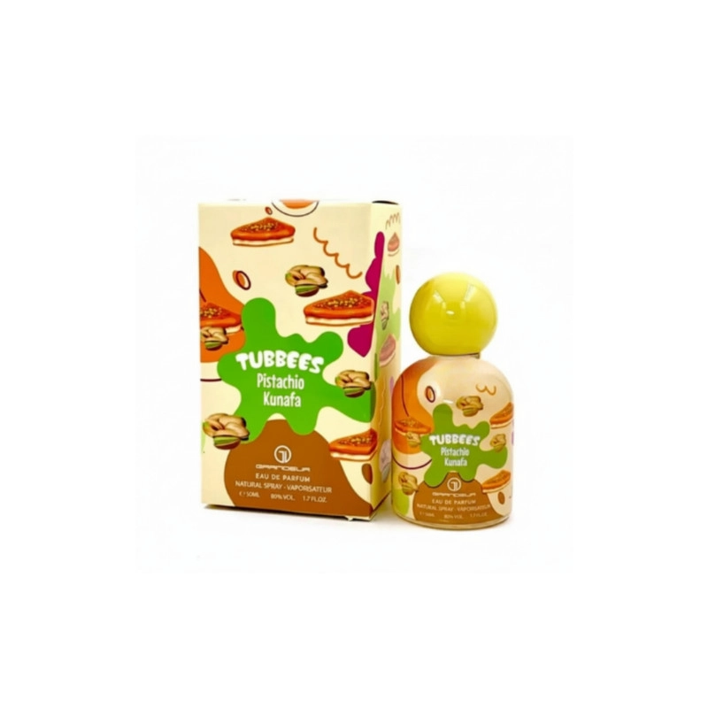 PERFUME GRANDEUR TUBBEES PISTACHIO KUNAFA UNISEX EDP 50 ML - 1