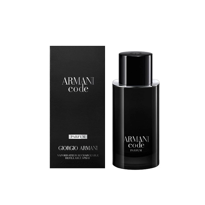 PERFUME ARMANI CODE PARFUM RECARGABLE HOMBRE 75 ML - 1