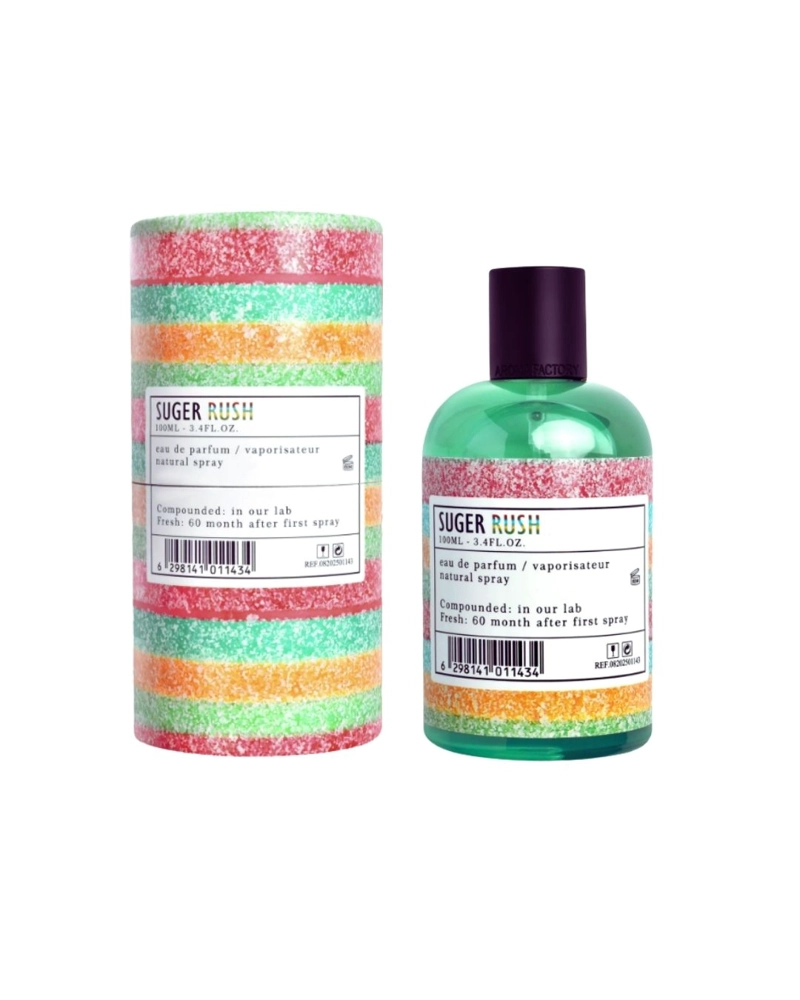 PERFUME ARO-FAC AROMA FACTORY SUGER RUSH MUJER EDP 100 ML - 1