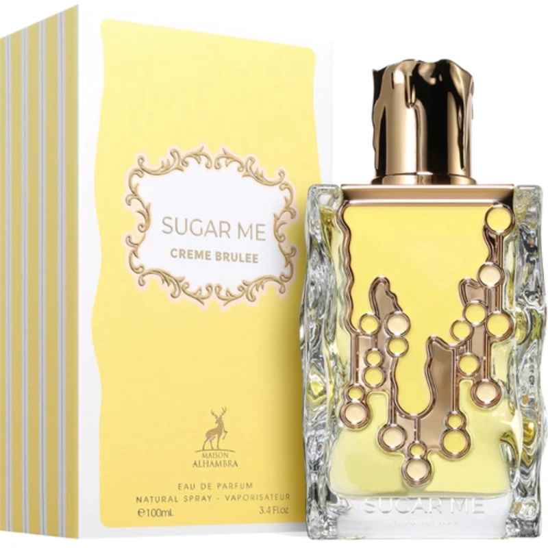 PERFUME MAISON ALHAMBRA SUGAR ME CREME BRULEE EDP 100 ML - 1