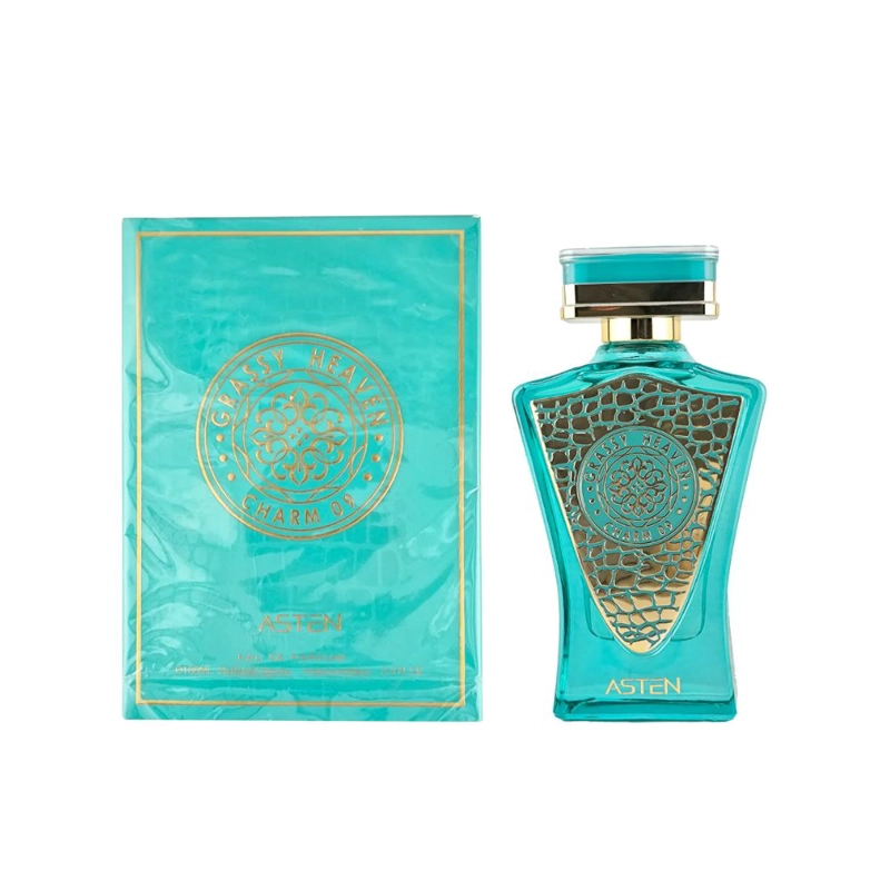 PERFUME ASTEN GRASSY HEVEN CHARM 09 UNISEX EDP 100 ML - 1