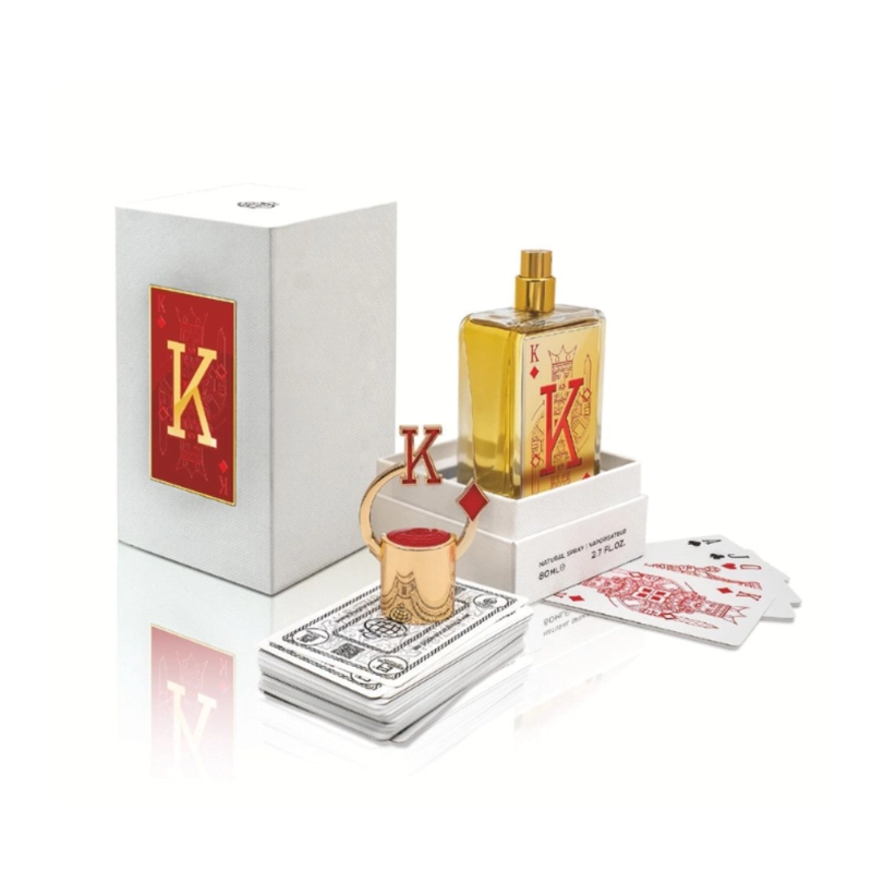 PERFUME FRAGRANCE WORLD GAME KING UNISEX EDP 80 ML / NAIPE ESTUCHE - 1