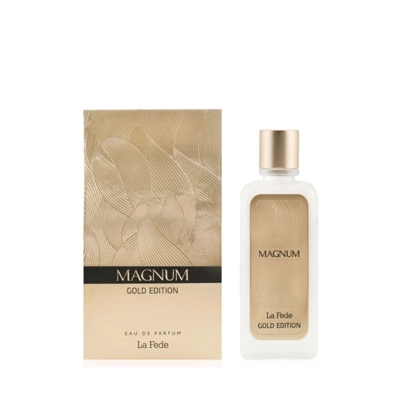 PERFUME LA FEDE MAGNUM GOLD UNISEX EDITION UNISEX EDP 100ML - 1