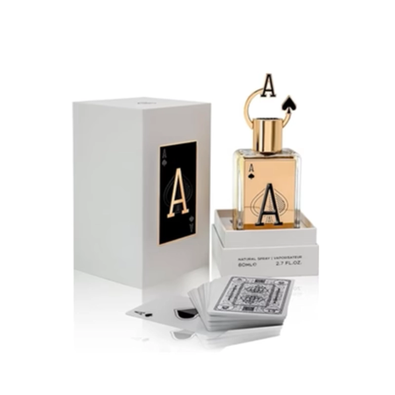 PERFUME FRAGRANCE WORLD GAME ACE UNISEX EDP 80 ML / NAIPE ESTUCHE - 1