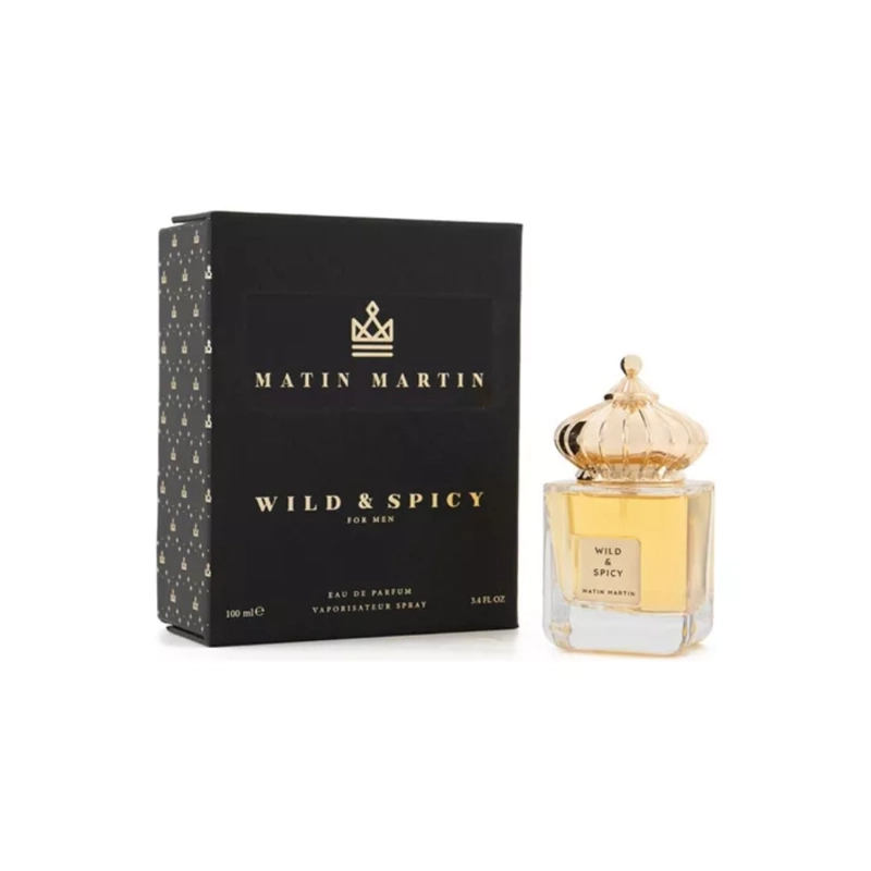 PERFUME MATIN MARTIN WILD AND SPICY FOR MEN HOMBRE EDP 100 ML - 1