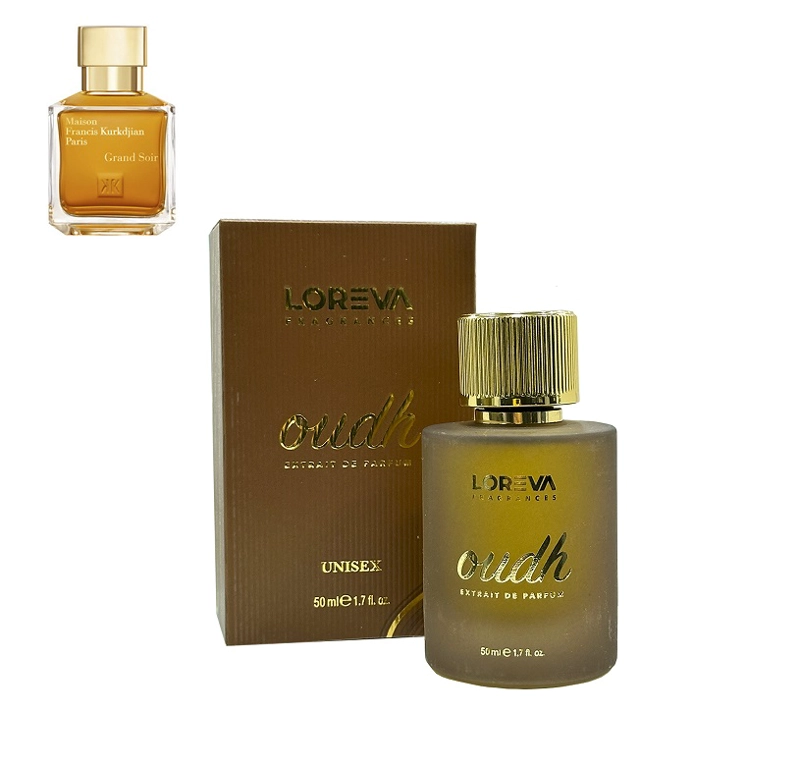 PERFUME LOREVA AMBER OUDH  EXTRAIT DE PARFUM 50 ML - 1