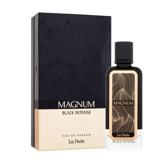 PERFUME LA FEDE MAGNUM BLACK INTENSE UNISEX EDP 100ML - 2