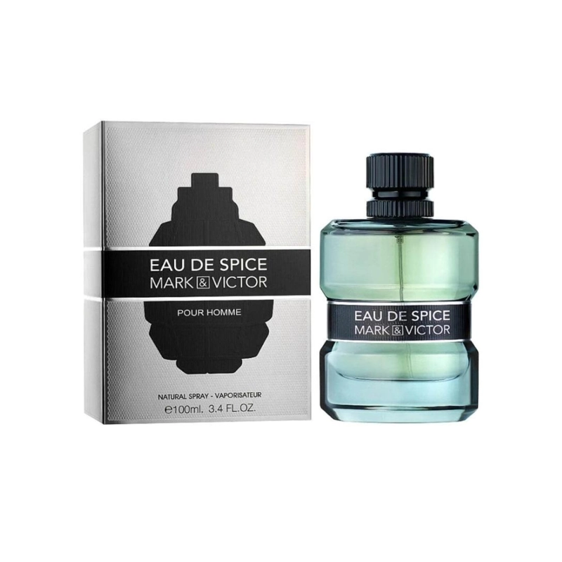 PERFUME FRAGRANCE WORLD EAU DE SPICE MARK & VICTOR HOMBRE EDP 100 ML - 1