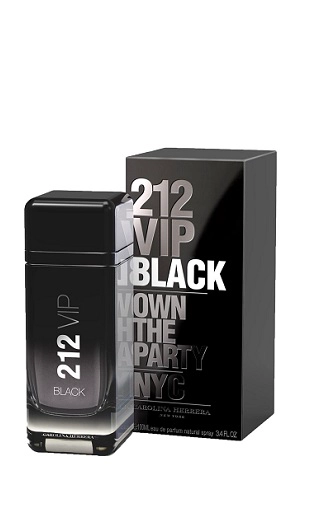 PERFUME 212 VIP BLACK HOMBRE EDP 100 ML - 1