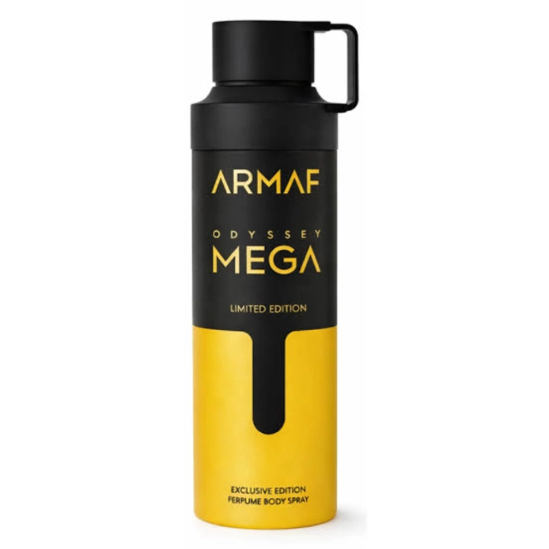 BODY SPRAY ARMAF ODYSSEY MEGA EDITION PERFUME UNISEX BODY SPRAY 200 ML - 1
