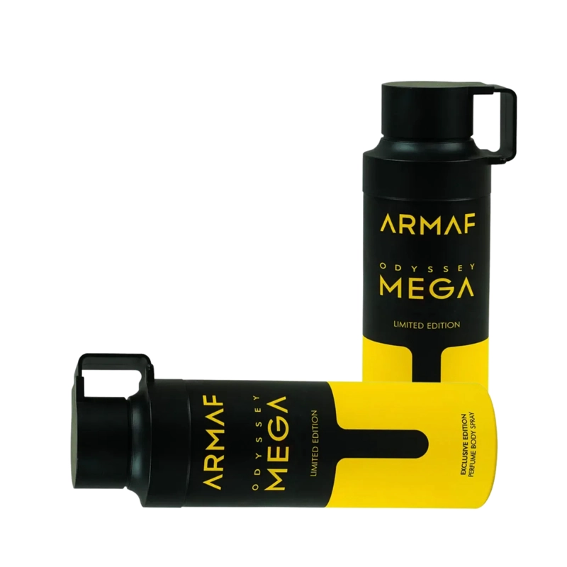 BODY SPRAY ARMAF ODYSSEY MEGA EDITION PERFUME UNISEX BODY SPRAY 200 ML - 2