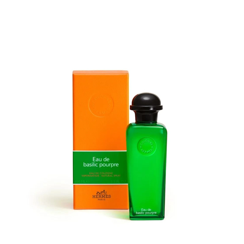 PERFUME EAU DE BASILIC POURPRE HERMES UNISEX EDC 100 ML - 1