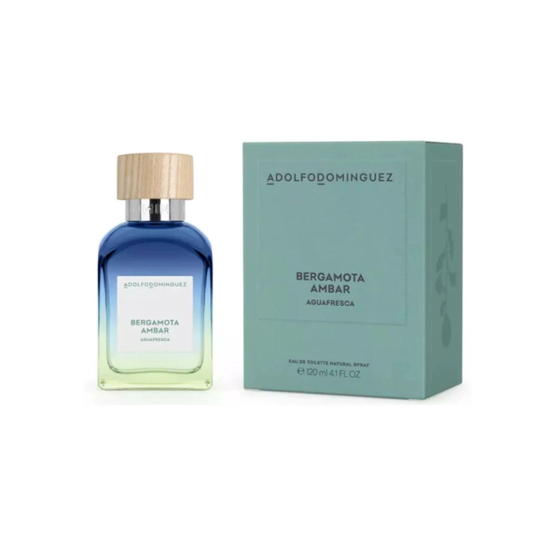 PERFUME ADOLFO DOMINGUEZ AGUA FRESCA BERGAMOTA AMBAR HOMBRE EDT 120 ML - 1