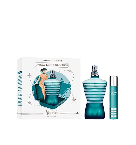 PERFUME JEAN PAUL GAULTIER LE MALE HOMBRE EDT 125 ML / EDT 20 ML ESTUCHE - 1