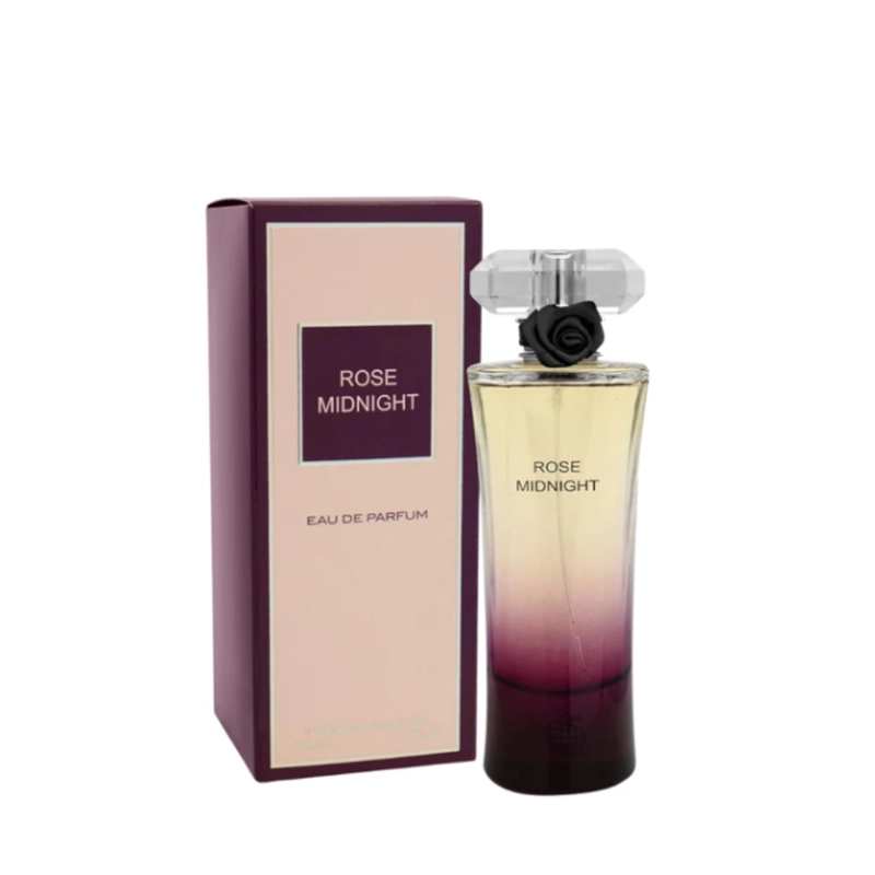 PERFUME FRAGRANCE WORLD ROSE MIDNIGHT MUJER EDP 80 ML - 1