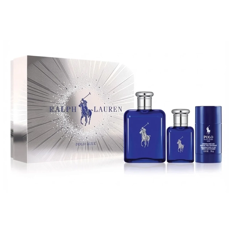 PERFUME POLO BLUE HOMBRE EDT 125 ML / 40 ML ESTUCHE - 1