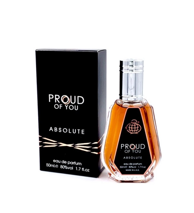 PERFUME FRAGRANCE WORLD PROUD OF YOU ABSOLUTE HOMBRE EDP 50 ML - 1