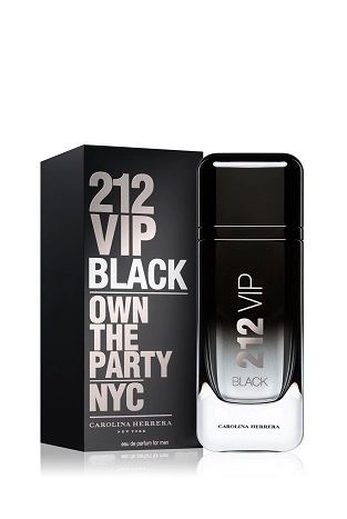 PERFUME 212 VIP BLACK HOMBRE EDP 200 ML - 1