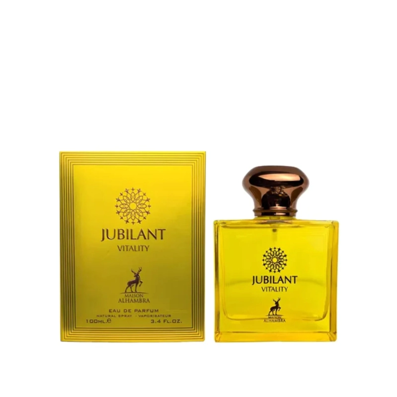 PERFUME MAISON ALHAMBRA JUBILANT VITALITY UNISEX EDP 100 ML - 1