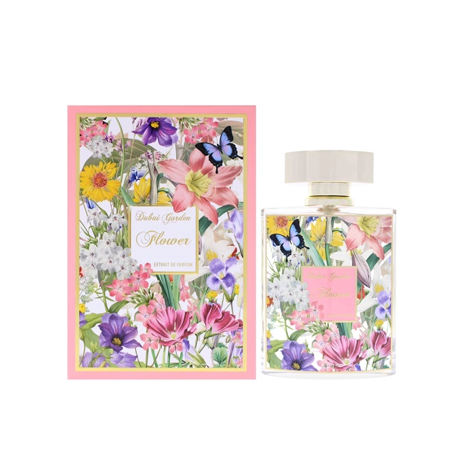 PERFUME DUBAI GARDEN FLOWER UNISEX EXTRAIT DE PARFUM 100 ML - 1