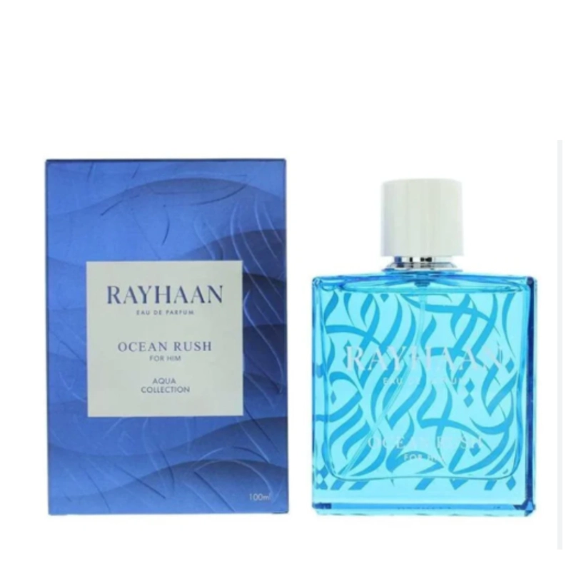 PERFUME RAYHAAN OCEAN RUSH UNISEX EDP 100 ML - 1