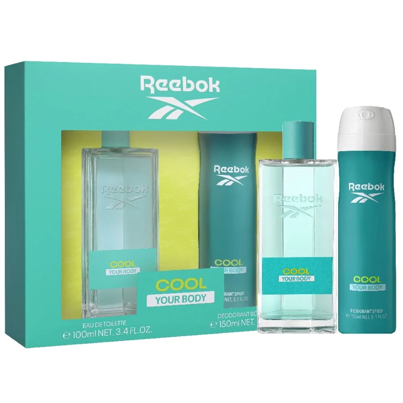 PERFUME REEBOK COOL YOUR BODY MUJER EDT 100 ML / DESODORANTE 150 ML ESTUCHE - 1