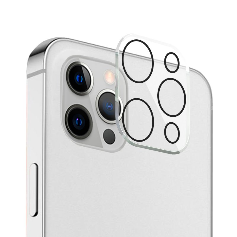 PACK VIDRIO TEMPLADO DE PRIVACIDAD 2.5D + PROTECTOR DE CÁMARA IPHONE 12 PRO - 3