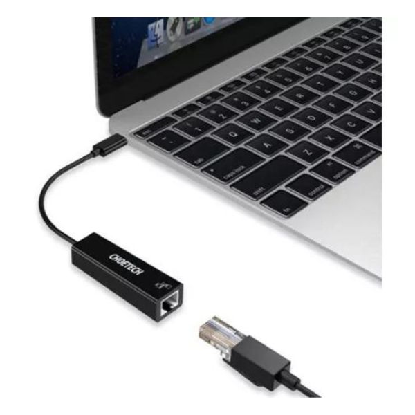 Adaptador De Red Usb-c 3.1 A Ethernet 10/100/1000 Mbps Choetech - 2