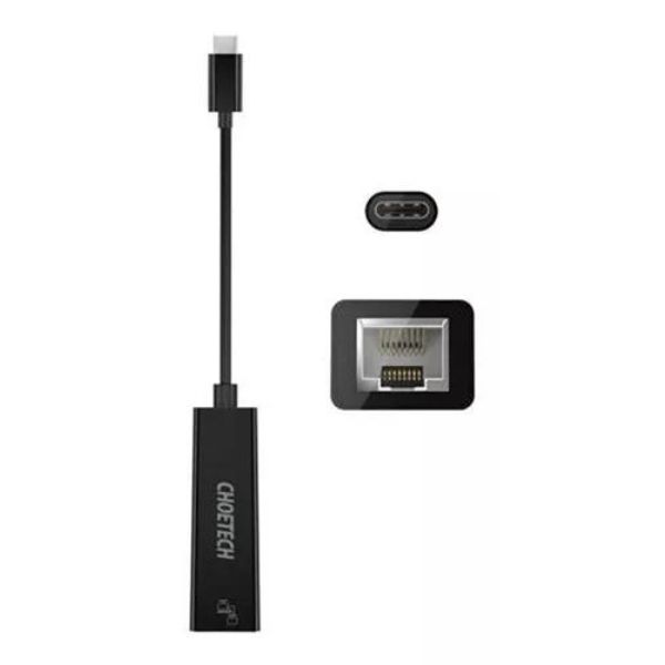 Adaptador De Red Usb-c 3.1 A Ethernet 10/100/1000 Mbps Choetech - 3