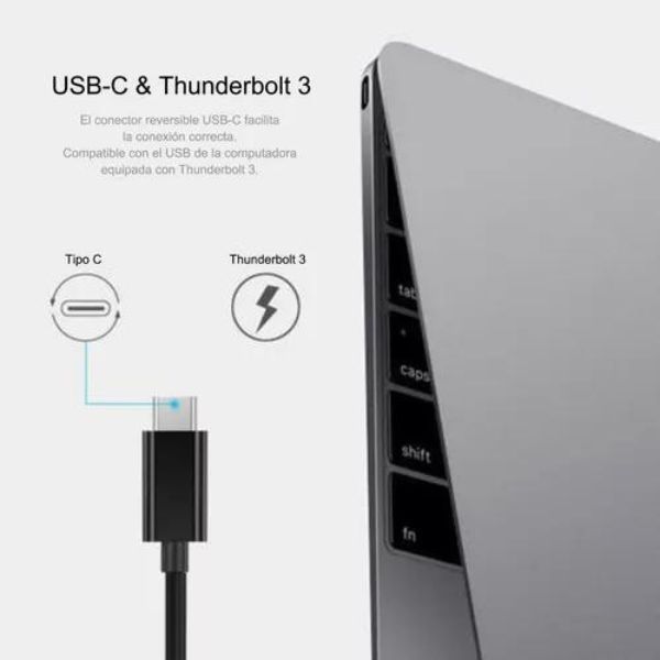 Adaptador De Red Usb-c 3.1 A Ethernet 10/100/1000 Mbps Choetech - 4