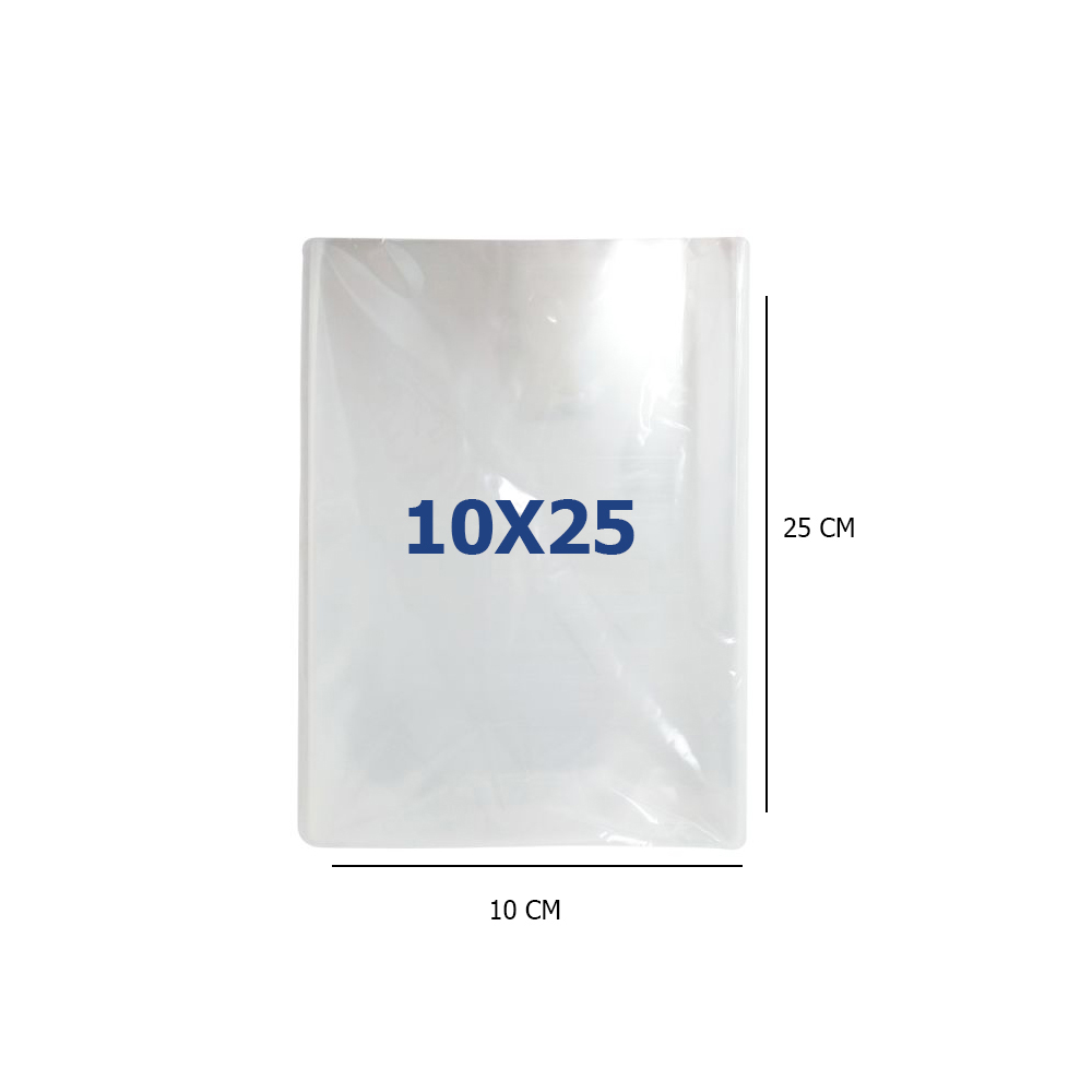 BOLSAS POLIPROPILENO CELOFÁN TRANSPARENTE 10X25 (400 UNIDADES) - 2