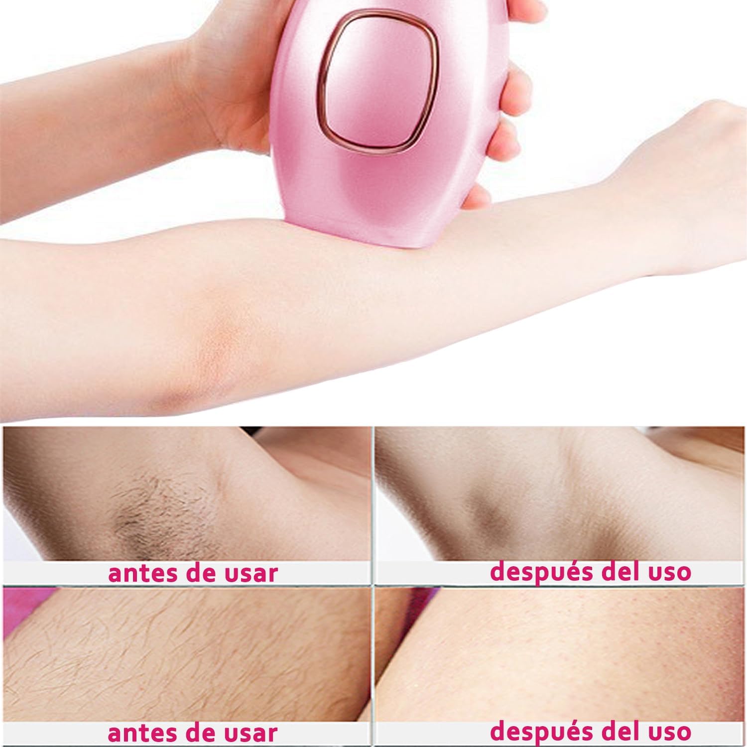 DEPILADORA LÁSER IPL DEPILACIÓN PERMANENTE EN CASA - 8