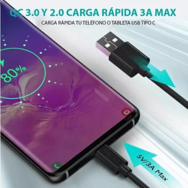 CABLE USB A USB-C 1M - 2