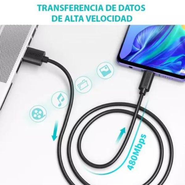 CABLE USB A USB-C 1M - 4