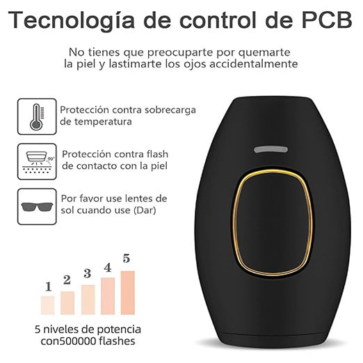 DEPILADORA LÁSER, DEPILACIÓN PERMANENTE EN CASA - 3