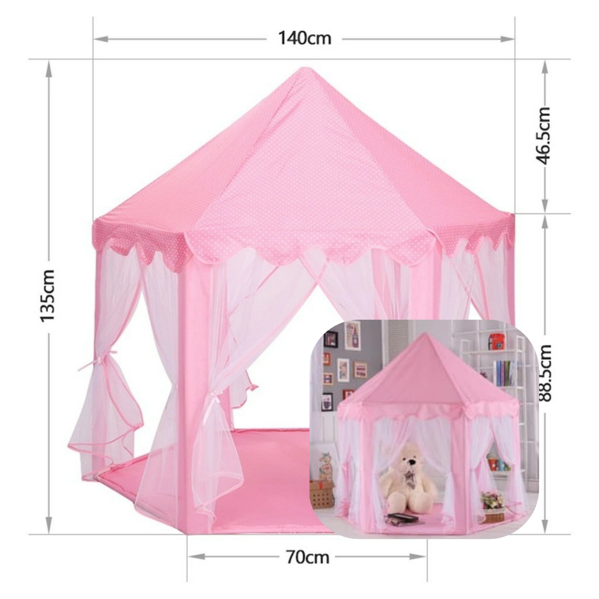 CARPA INFANTIL CASTILLO PRINCESA - 2