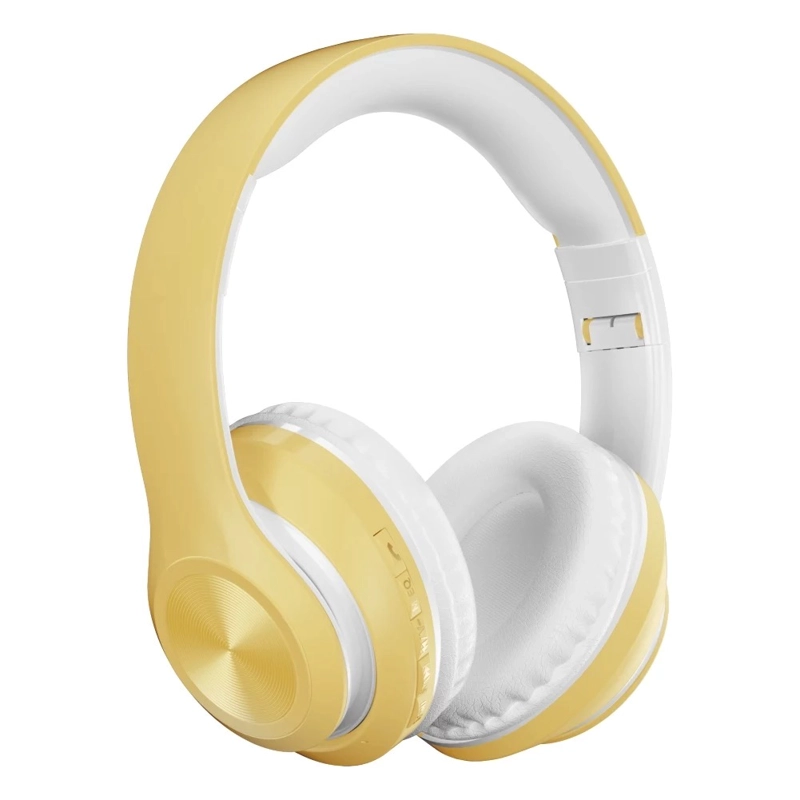 AUDÍFONOS SERIE P BLUETOOTH AMARILLO - 5