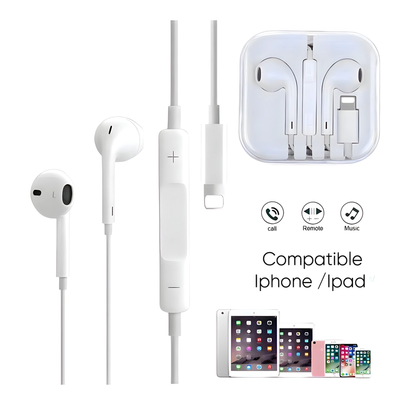 AUDÍFONOS IPHONE IPAD LIGHTNING BLUETOOTH - 2