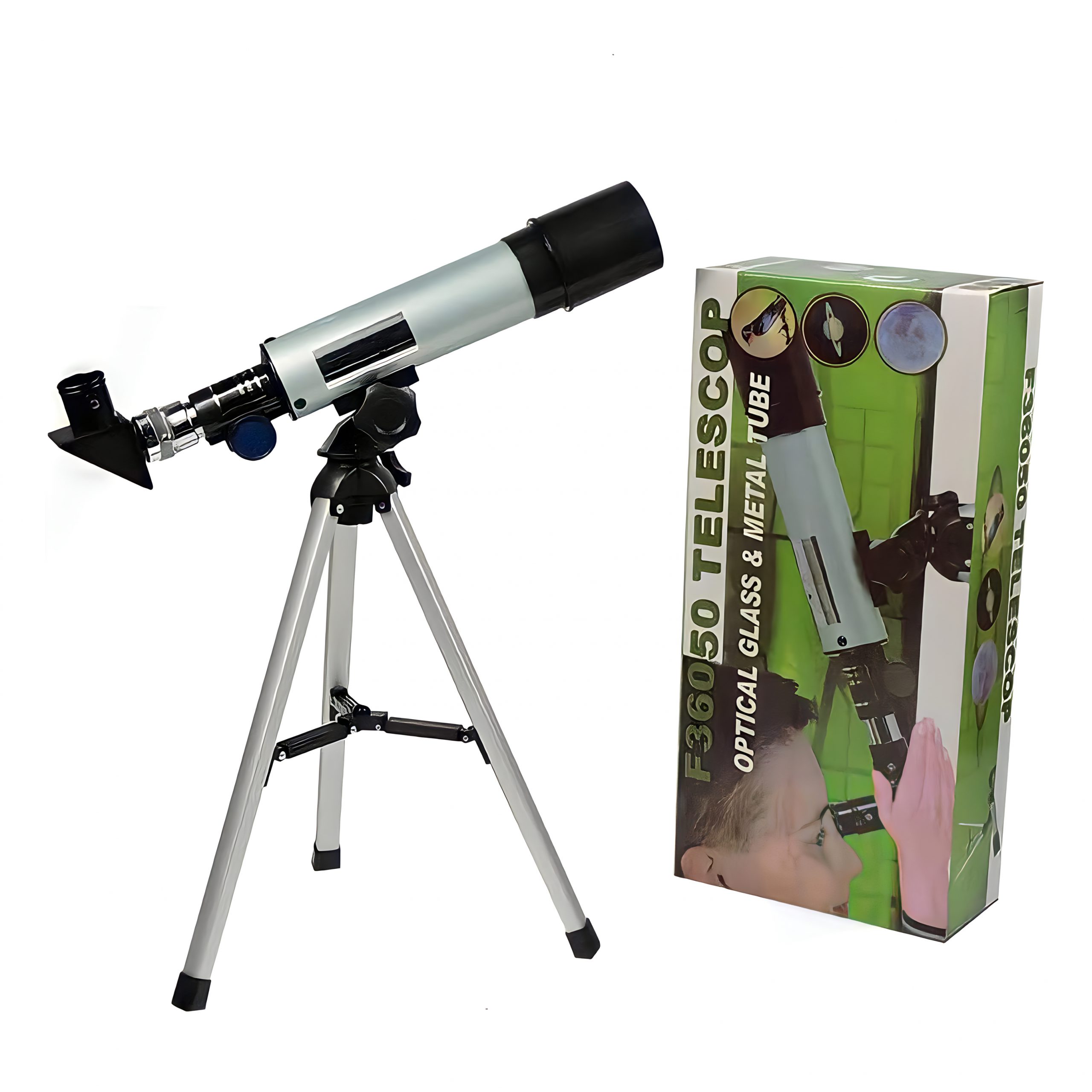 TELESCOPIO ASTRONOMICO MONOCULAR 90X ZOOM CON TRIPODE NIÑOS Y PRINCIPIANTES - 1