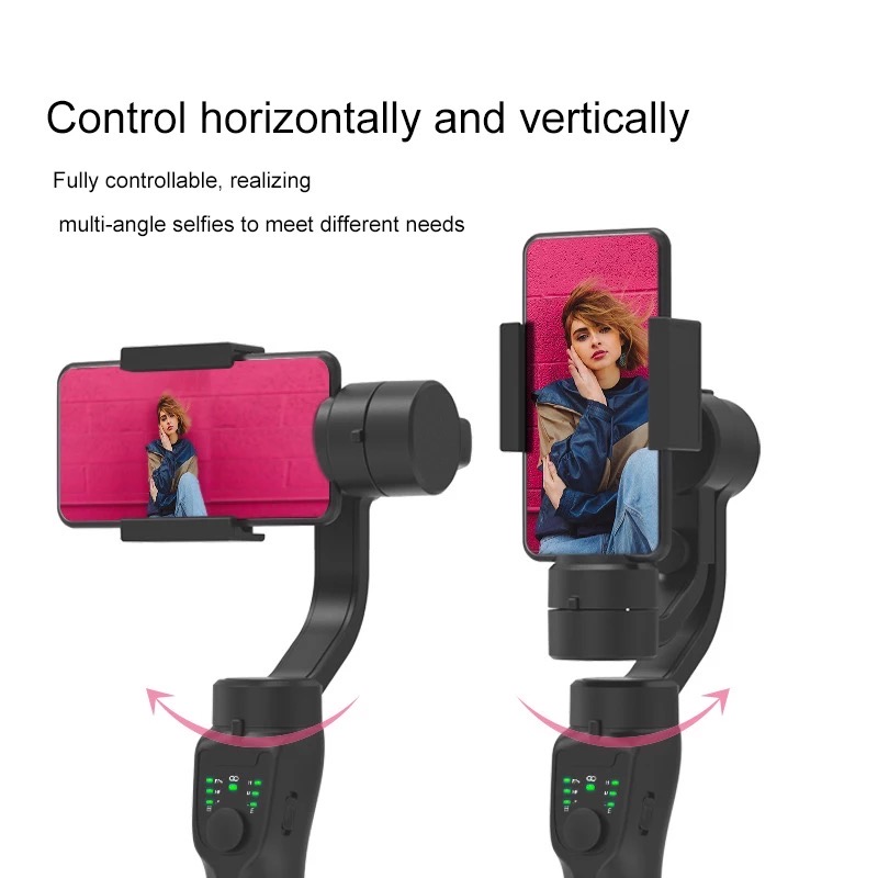 ESTABILIZADOR DE CELULAR Y CÁMARA DE ACCIÓN 3 EJES GIMBAL MÁS TRÍPODE - 6