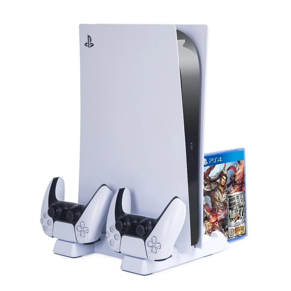 BASE DE CARGA VERTICAL Y VENTILADOR PARA PS5 Y PS5 DIGITAL EDICION - 2