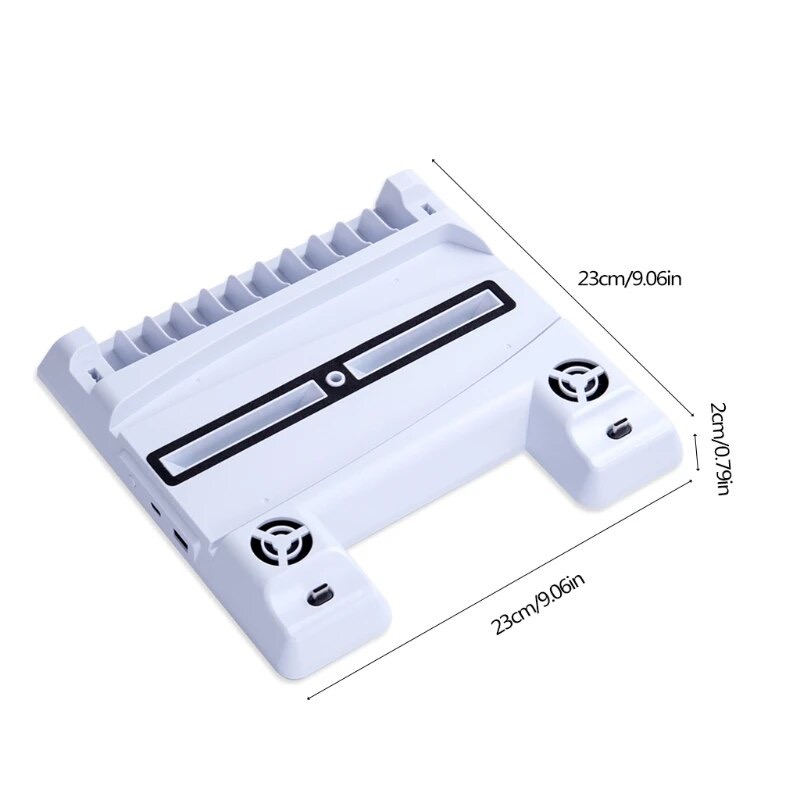 BASE DE CARGA VERTICAL Y VENTILADOR PARA PS5 Y PS5 DIGITAL EDICION - 3