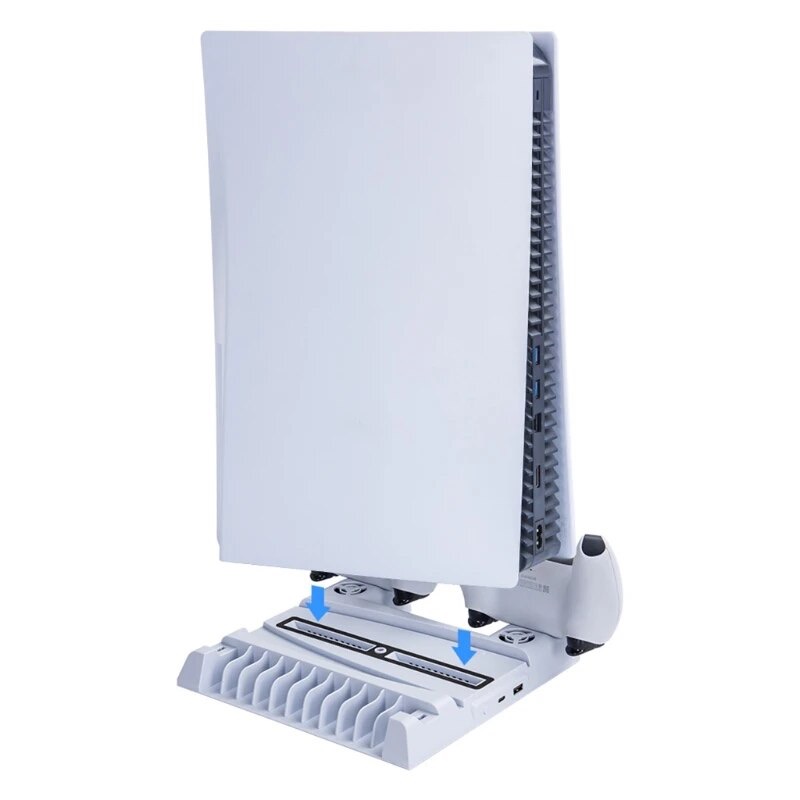 BASE DE CARGA VERTICAL Y VENTILADOR PARA PS5 Y PS5 DIGITAL EDICION - 4