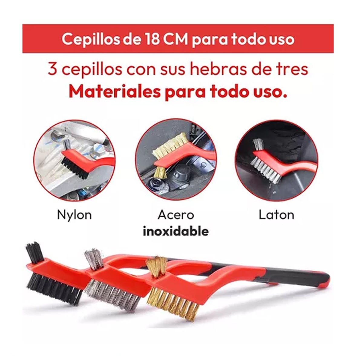 KIT DE LIMPIEZA PARA AUTOS EXTERIOR E INTERIOR SET 18 PIEZAS - 5