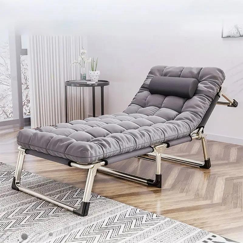 CAMA PORTATIL MULTI POSICIÓN SILLA DE CAMPING PLEGABLE - 2