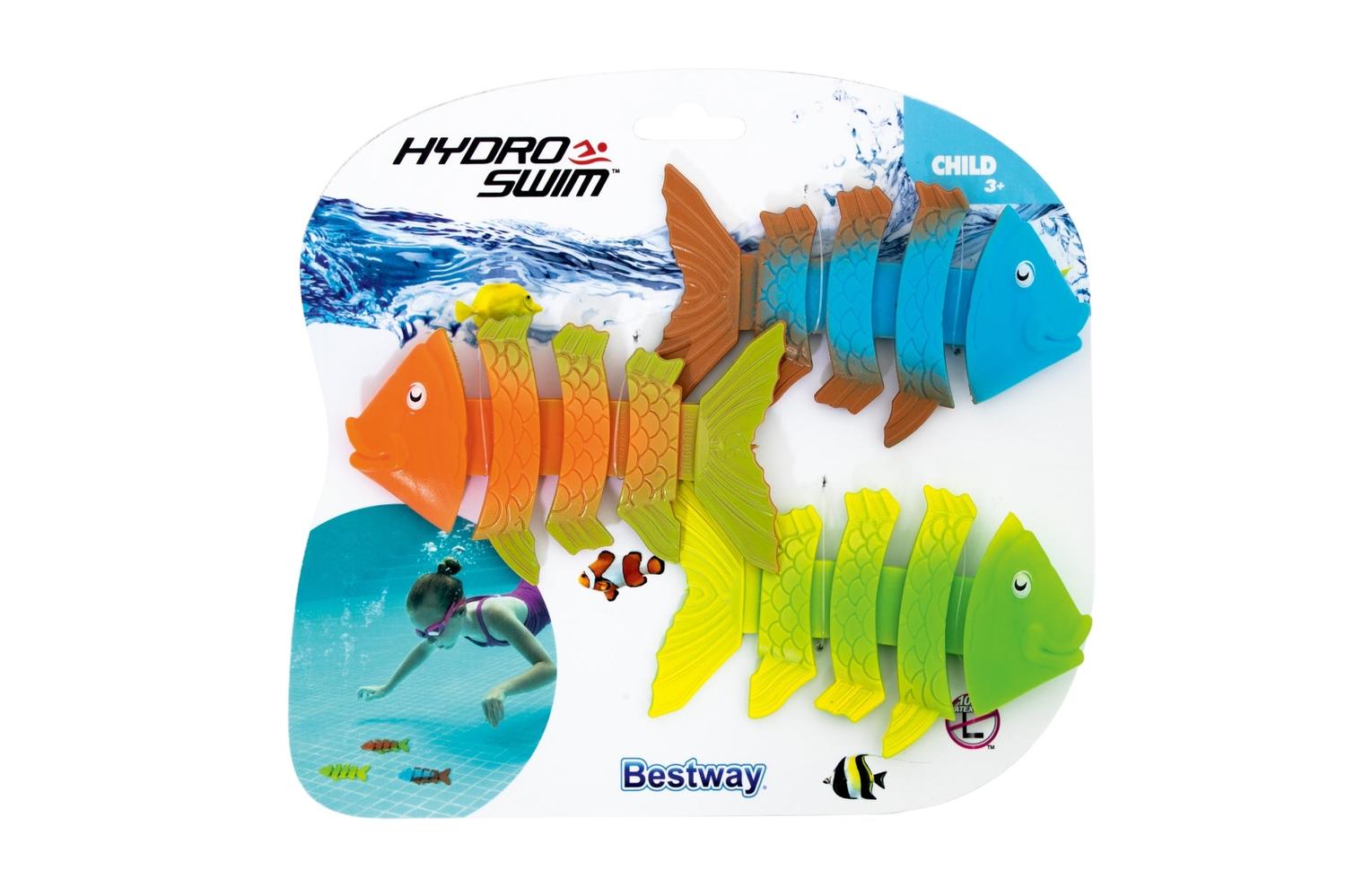 JUGUETE PISCINA BUCEO PARA NIÑOS CON FORMA DE PECES BESTWAY - 4