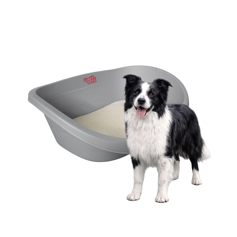 CAMA PERROS GATOS CP012 COOL PETS PLASTICA L CON COJIN 80X55X25 CM - 1