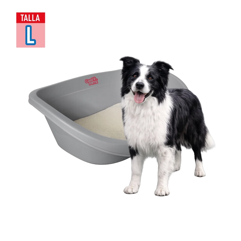 CAMA PERROS GATOS CP012 COOL PETS PLASTICA L CON COJIN 80X55X25 CM - 3