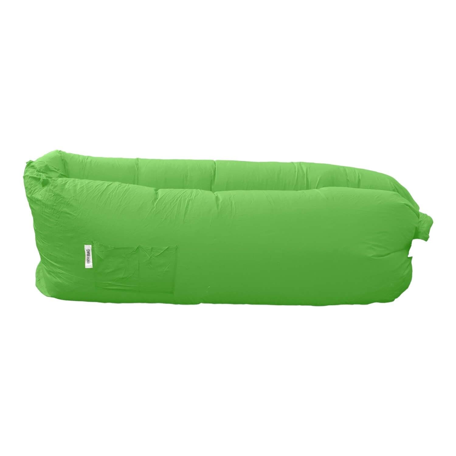 SOFA SILLON INFLABLE TUMBONA VERDE 250X70 CMS GAMEPOWER - 2